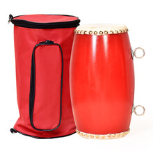 风雷动15cm成人腰鼓安塞腰鼓牛皮秧歌鼓幼儿舞蹈杨木腰鼓打击乐器