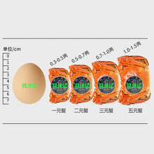 安小离大闸蟹鲜活现货螃蟹一元蟹0.5-2.2两河蟹毛蟹稻田蟹 三元蟹30只送5只