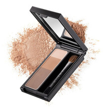 极密（SKIN MATCH） 极密眉目传情三色眉粉 粉质细腻 长时不易脱妆 不飞粉