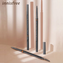 innisfree悦诗风吟精细三角自动眉笔自然勾勒根根分明防水防汗持久不脱妆 03#灰棕色