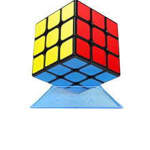 二级魔方 学生模玩具初学者磨方套装全套儿童三阶四阶魔方尚MSY 三阶黑色 送3阶黑