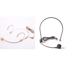 旦榄教师教学耳麦上课扩音器小蜜蜂耳挂式话筒头戴式麦克风老师用耳机 耳挂式肤色 +可旋转黑色