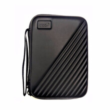 西部数据（WD）移动硬盘500g1t2t4t5t Elements新元素办公硬盘移动 USB3.0 【WD硬壳包】 黑色硬盘包