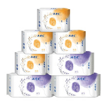 ABC卫生巾KMS纤薄棉柔清凉舒爽日夜组合日用夜用套装 汉方日夜组合41片