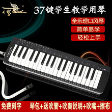 天鹅37键全乐理口风琴小学生专用课堂练习成人初学者专业演奏乐器 37键全乐理口风琴+全套赠品