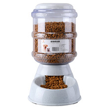 疯狂的小狗 宠物用品狗碗喂水器狗狗饮水器猫碗狗盆食具水具 自动喂食器3.8L 大理石色