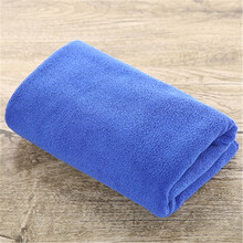 抹布家政保洁专用毛巾清洁布吸水不掉毛加厚厨房擦玻璃擦地板洗车 30x60加厚蓝色10条装