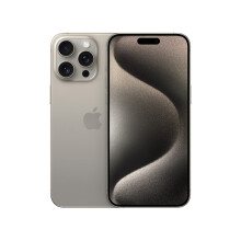 Apple iPhone 15 Pro Max(A3108)256GB 原色钛金属苹果手机(MV163CH/A / MU2Q3CH/A)手机【JD】