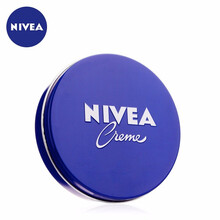 妮维雅（NIVEA） 男士润肤霜 多用途保湿霜 德国国产蓝罐铁盒长效补水保湿滋润面霜脸油 女士润肤霜60ml