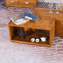 寻古红木家具非洲鸡翅木（学名：非洲崖豆木）电视柜实木新中式客厅卧室电视机组合多功能原木全实木储物柜O 空心柜