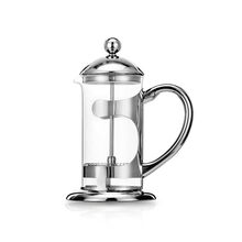 雅风法压壶茶壶不锈钢咖啡壶套装家用法式冲茶器滤压壶手冲玻璃过滤杯 300ML 单壶