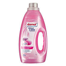 Domol 羊毛洗衣液 羊绒大衣羊毛衫洗涤剂洗衣液 真桑蚕丝棉麻细薄织物专用洗涤剂 德国原装进口 1.5L
