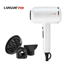 LANSAM 吹风机家用大功率电吹风发廊理发店冷热吹风筒锤子电风吹宿舍用学生负离子护发不伤发沙龙 白色