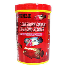 惠弘极饗花罗汉增头增艳饲料罗汉起头热带鱼鹦鹉鱼增色鱼食不混水 1200ml 中粒