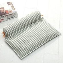 多功能艾草颈椎枕头颈椎专用艾草枕头护颈椎枕头颈椎枕头 方绿小格艾草枕