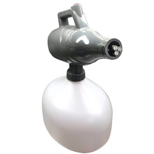 超低容量喷雾器静电超低容量电动喷雾器5L锂电池充电式喷壶消毒防疫气溶胶弥雾机 新款3喷头灰色欧标