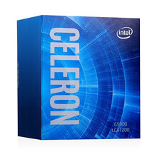 英特尔（Intel）十代 G5900 赛扬双核 盒装CPU处理器免费升级G5905盒装CPU  中文原盒 三年质保 官方标配