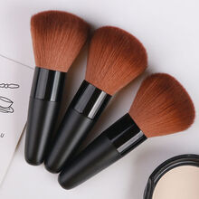 便携化妆刷散粉刷单只修容刷腮红蜜粉刷彩妆化妆工具刷子化妆软毛H 3支散粉刷