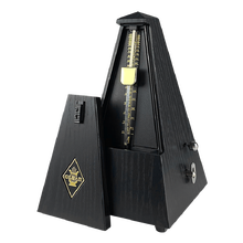 GLEAM塔式机械节拍器钢琴节拍器吉他小提琴古筝通用节奏器打拍子 黒木色