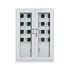 大匠传成 存放柜 手机信号屏蔽柜对讲机存放柜工厂学校保管柜可定制 20门充电柜 灰白色DJ-SW-020A