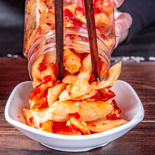 农家自制酸辣生姜250g即食嫩姜泡仔姜老坛泡菜泡生姜腌制泡子姜下饭菜 酸辣生姜1瓶