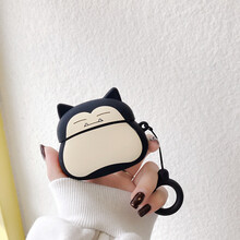 适用漫步者dreampods耳机套硅胶防摔保护壳卡通追梦宝充电仓盒子 漫步者dreampods卡比兽 收获送指环