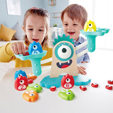 德国(Hape)儿童益智玩具男孩玩具女孩儿童学习数字逻辑宝宝早教启蒙大眼怪数字天平节日礼物 3岁+ E0511