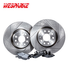 WESPARKE刹车盘碟 打孔盘 划线盘 适配C200 A4 A6L 320 X5 X3 Q5霸道 后刹车盘一对 【奔驰】C180L C200L C300L