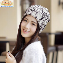月子帽子春夏季新品孕妇时尚头巾纯棉夏天发带薄款春秋产妇产后用品 浅灰字母(多功能)
