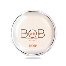 BOB光感恒采粉饼 透亮遮瑕控油保湿美皙定妆干粉裸妆BB 002#象牙白