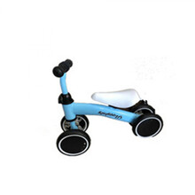 儿童平衡车滑步车单车溜溜车无脚踏自行车2--6岁玩具车学步自行车 小款四轮
