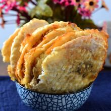 即食鱼零食烤鱼片海鲜特产小吃鳕鱼片碳烤包装鱼片鱼干鱼肉 半斤