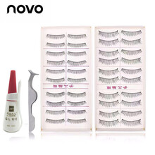 手工假睫毛女216217自然款素颜仿真裸妆浓密纤长 5件套装