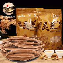 赤灵芝片 半野生灵芝整支切片 灵芝片250g【新老包装随机发货】