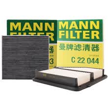 曼牌滤清器空滤空气滤空调滤套装适用XR-V 1.8L 缤智1.8L