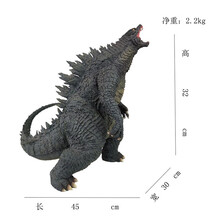 哥斯拉手办红莲金刚大战哥斯拉哥斯拉玩具可动大型号和新模型大战金刚玩具软胶怪兽玩偶 超大号树脂哥斯拉(顺丰到付) S