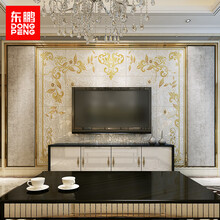 东鹏（DONGPENG）东鹏瓷砖背景墙砖现代简约客厅电视背景墙玄关壁画仿大理石背景墙奥维斯 平面+玉玲珑/0.1平方米