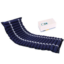 冀国康【顺丰速运】防褥疮气床垫 加宽加厚充气垫可带便孔 波动充气带睡眠 1.1米加宽加厚】藏蓝+升级睡眠气泵 不带便孔