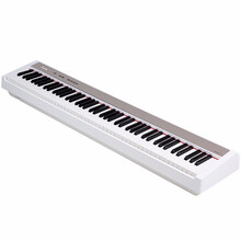 NUX NPK-1电子钢琴便携式钢琴家用初学者电钢琴88键重锤专用 【主机+U型架】白色