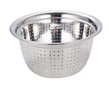 商用厨房后厨专用不锈钢大漏盆 多用盆 洗菜筛米