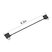 适用于大疆DJI FPV穿越眼镜连接Mini2摇控器mavic御Air2S平板转接数据线Pro机配件 新款安卓线16CM 御AIR2/MINI2/AIR 2S/FPV穿越