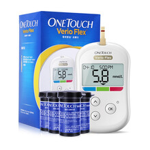 稳捷血糖仪家用 原美国强生血糖仪 稳悦智佳型（赠100片试纸+针） 蓝牙传输数据 高精准血糖仪糖尿病测试仪