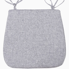 迪派特椅子垫坐垫ins椅垫马蹄形垫子椅子布艺餐桌餐椅垫座垫椅子垫冬季 花黑色 45*42cm