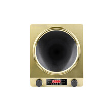 FEDAIR家用3500W大功率凹面电磁炉爆炒智能防水3000w凹凸型电池炉灶 单机 3000W金色