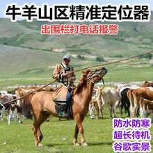 牛羊定位器gps追踪神器放牧专用追跟仪动物马猎狗宠物定卫防丢器 12000毫安电池+项圈【终身】