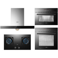 老板（Robam）67A1H+37B6A+S273+R073挥手智控欧式触屏大吸力油烟机燃气灶蒸箱烤箱具套装（天然气）