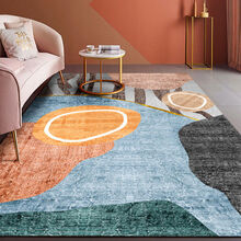 商城同款现代简约美式客厅地毯卧室满铺轻奢ins风家用床边地毯大面积高端便宜新疆棉定制 田园G 200*300厘米(精选)