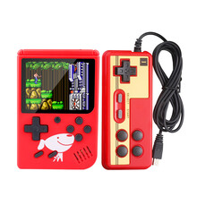 酷孩游戏机公司礼品网红游戏机掌上迷你FC怀旧游戏机水管工顶蘑菇俄罗斯方块掌机rs-6 定制款双人版（400款+AV线+手柄）