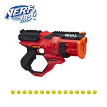 孩之宝(Hasbro)NERF热火 儿童玩具枪软弹枪男孩生日礼物模型枪礼物 竞争者系列左轮发射器E6638