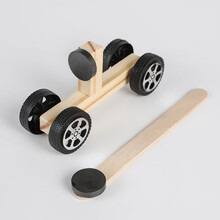 儿童科学实验玩具科技小制作小发明科学小实验套装马达玩具diy儿童手工材料小学生幼儿园STEAM教玩具 小车子